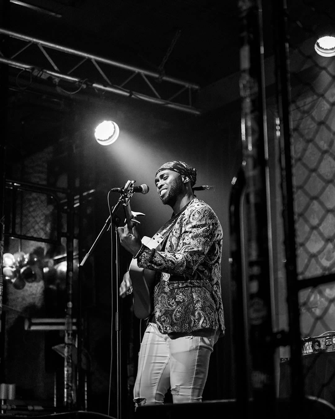 Krishool performing live on stage